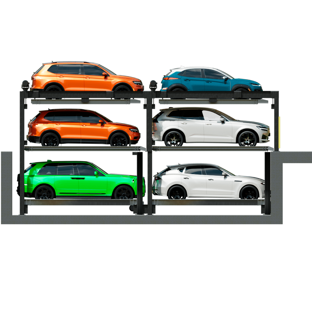 Automated Parking Valet Robots, Puzzle Parking Systems and Car Stacker Manufacturer