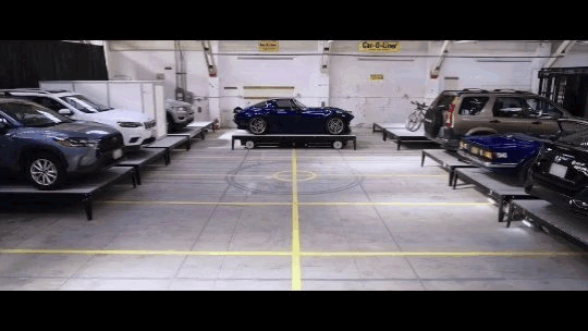 Automated Parking, Robotic Parking, AGV Parking, Valet Robots Parking Garage by OEM TheAutomatedParkingCompany.com