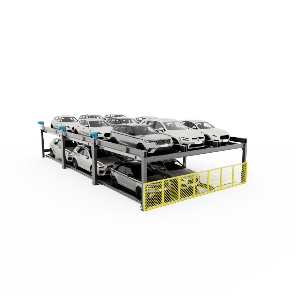 2 High 3 Wide Tandem Puzzle Parking Lifts